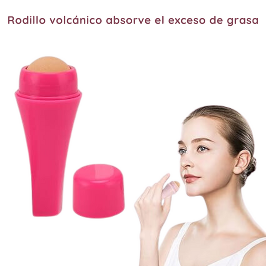 Rodillo Absorbente Facial de Piedra Volcánico/ Edición Limitada LIONA