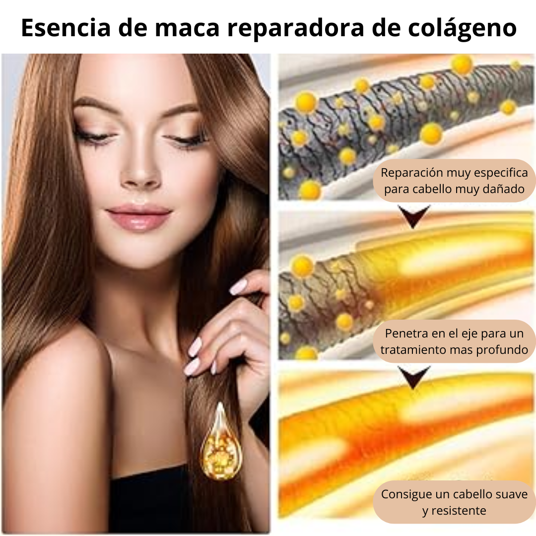 Máscara Capilar Maca Power Reparación Profunda, de Colágeno 500ml/Edición Premium LIONA